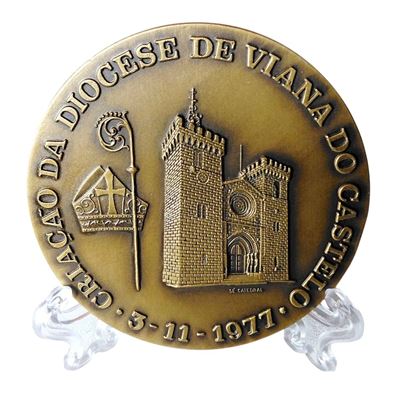 Devigne, Medaglia Papale di Paolo VI, Creazione della Diocesi di Viana do Castelo