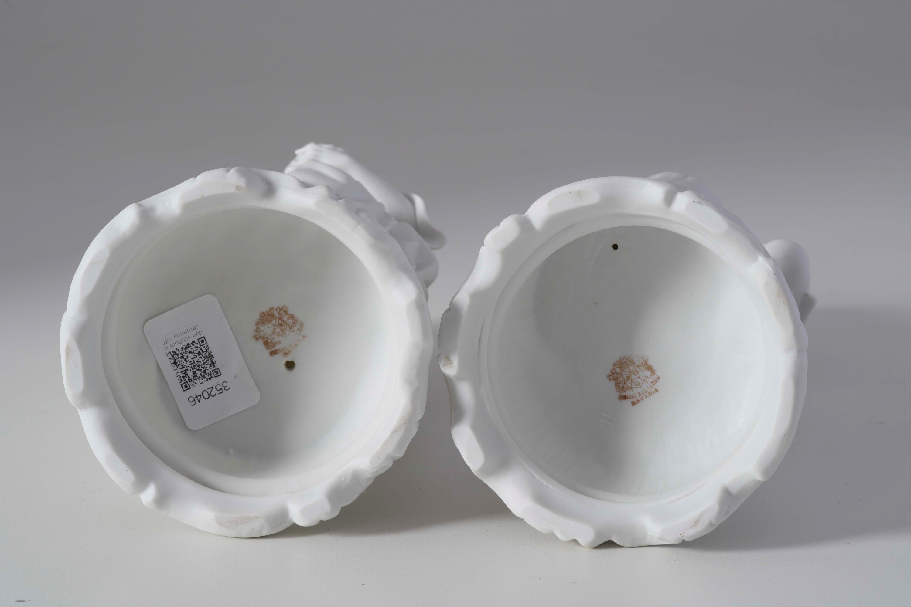 Manifattura Gerold & Co., Due figure di dama e gentiluomo