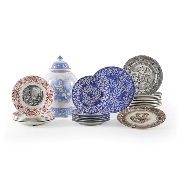 Venticinque ceramiche, XX secolo.