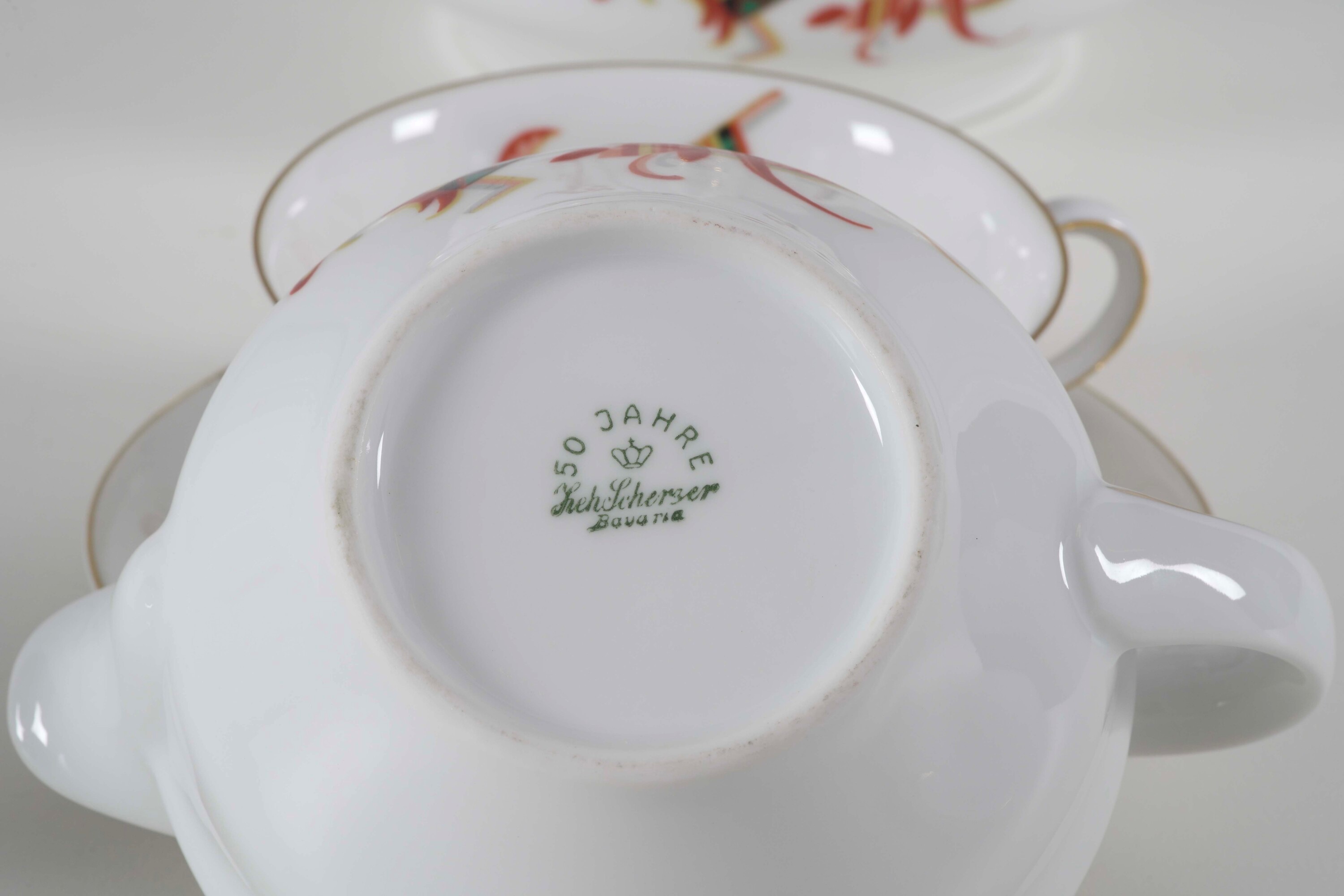 Servizio da caffè. Germania, Manifattura Hutschenreuther, XX secolo.