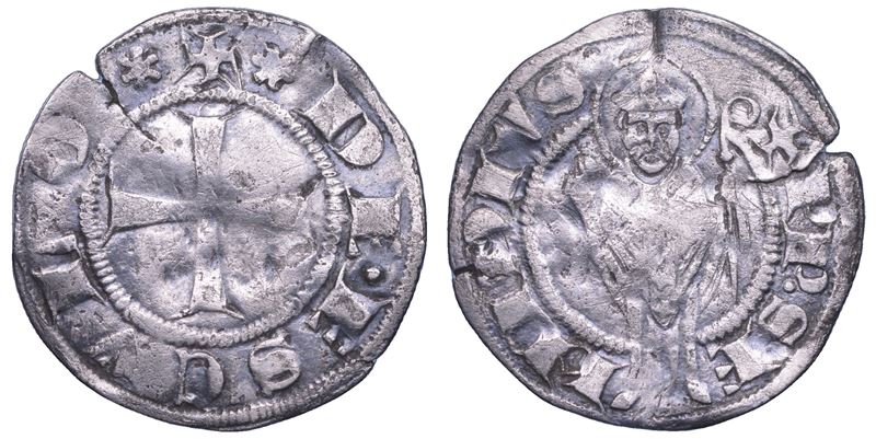 ASCOLI. REPUBBLICA AUTONOMA. Mezzo Grosso Agontano.  - Auction Light Numismatics - Cambi Casa d'Aste