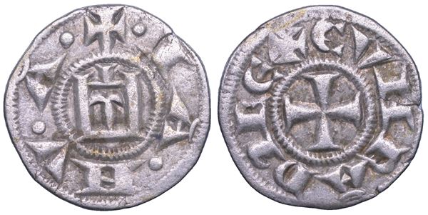 GENOVA. REPUBBLICA, 1139-1339. Denaro.