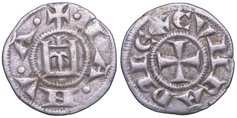 GENOVA. REPUBBLICA, 1139-1339. Denaro.  - Auction Light Numismatics - Cambi Casa d'Aste