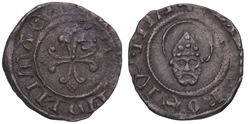 MILANO. II REPUBBLICA AMBROSIANA, 1447-1450. Denaro.  - Asta Numismatica Light - Cambi Casa d'Aste