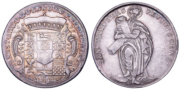 GERMANIA. BRAUNSCHWEIG-CALENBERG-HANNOVER. ERNST AUGUST, 1679-1698. Taler 1695.