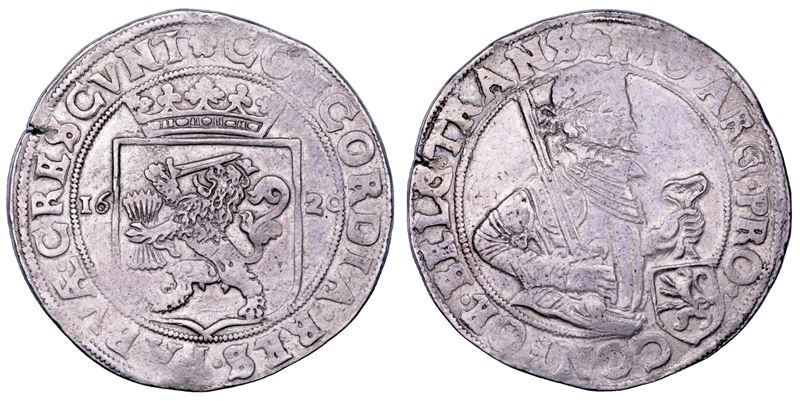 PAESI BASSI - OVERIJSSEL. Rijksdaalder.  - Auction Numismatics - Cambi Casa d'Aste