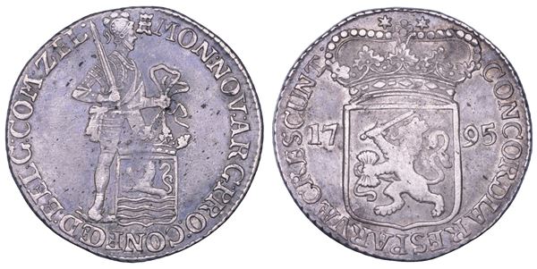 PAESI BASSI - ZEELAND. Dukat 1795.