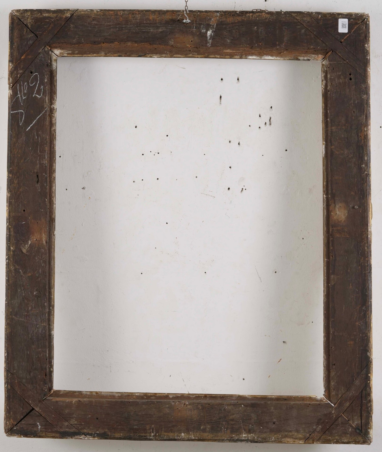 Cornice in legno dorato, XIX secolo