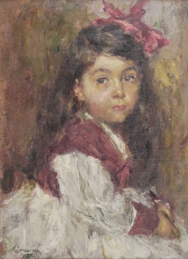 Carlo Cazzaniga - Ritratto di bambina