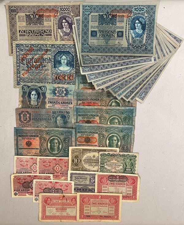 AUSTRIA-UNGHERIA. Lotto di 35 esemplari.
