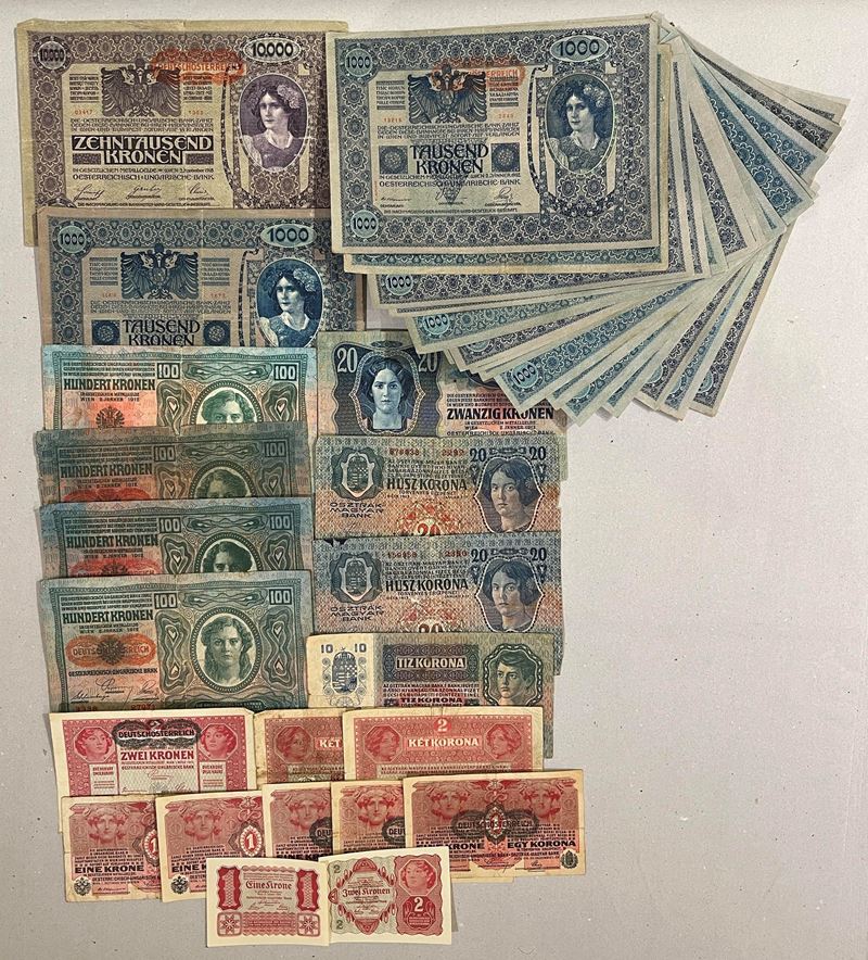 AUSTRIA-UNGHERIA. Lotto di 37 esemplari.  - Auction Light Numismatics - Cambi Casa d'Aste