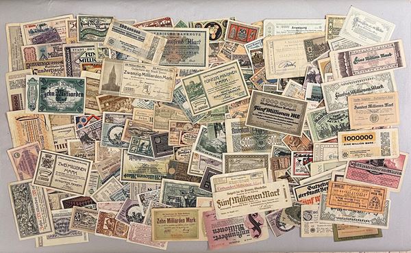 GERMANIA. Lotto di circa 170 esemplari.