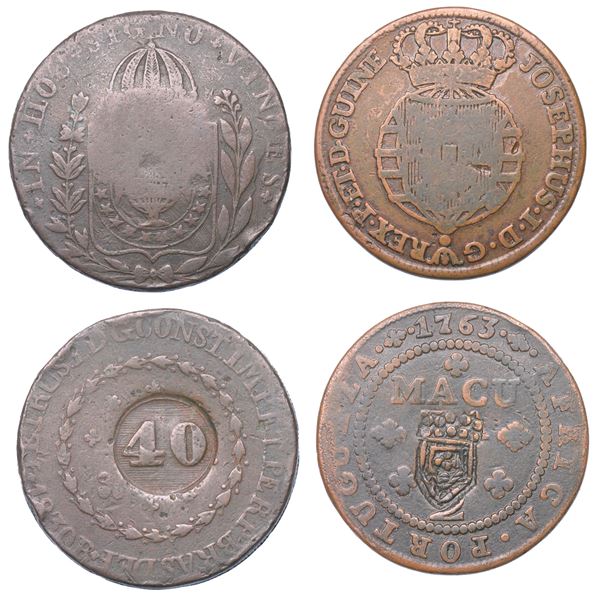 STATI VARI. Lotto di due monete.