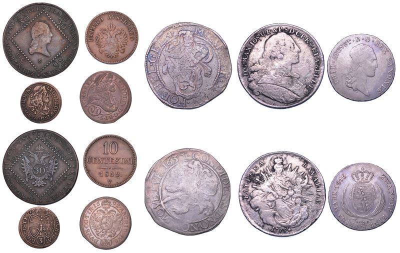 STATI VARI. Lotto di sette monete.  - Auction Light Numismatics - Cambi Casa d'Aste