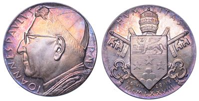 Giovanni Paolo I, Medaglia in argento, settembre 1978