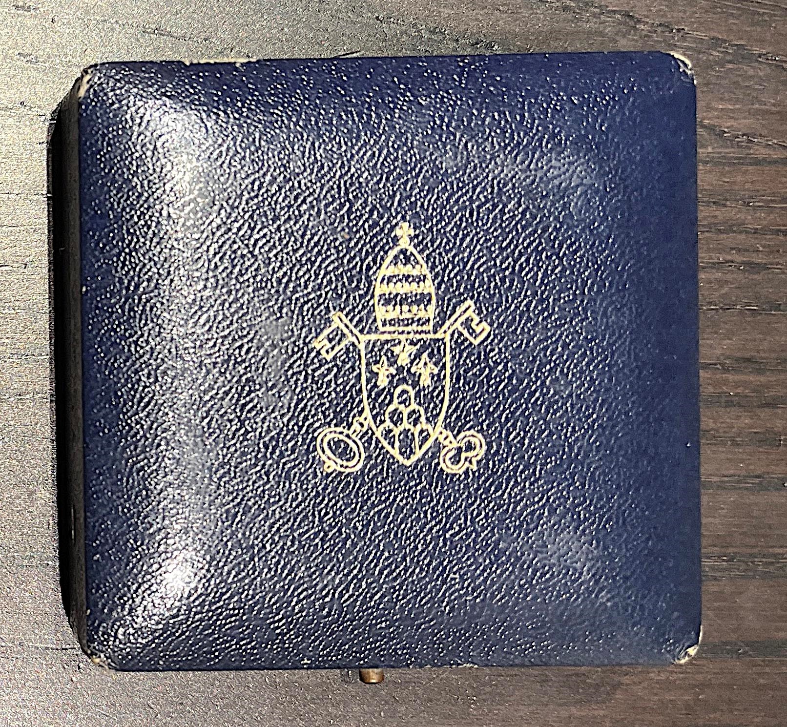 Medaglia commemorativa in argento, Natale a Taranto, 1968, Paolo VI