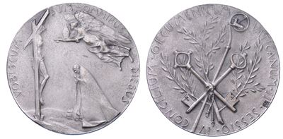 VATICANO, Paolo VI, Medaglia in argento 1965 - IV sessione del Concilio