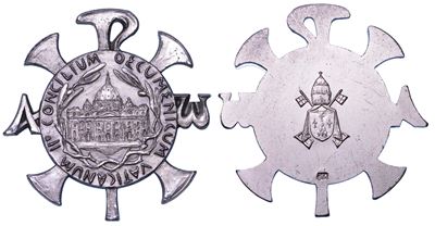 VATICANO, Onorificenza in argento per Paolo VI (1963-1978)