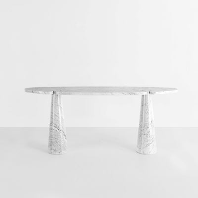 Console della serie Eros, marmo, cm 180x45x72, Italia, 1971