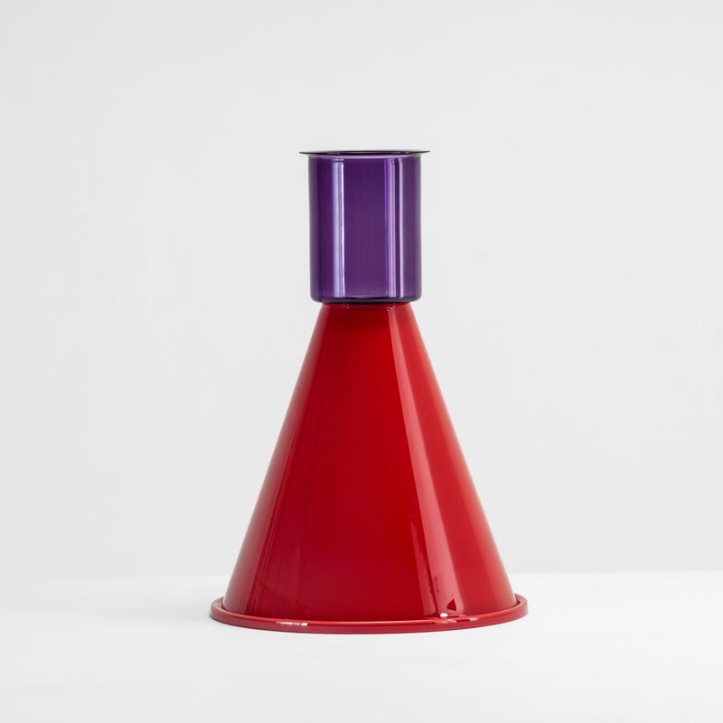 Ettore Sottsass : Vaso mod. Goburam  - Asta Design 200 - Cambi Casa d'Aste