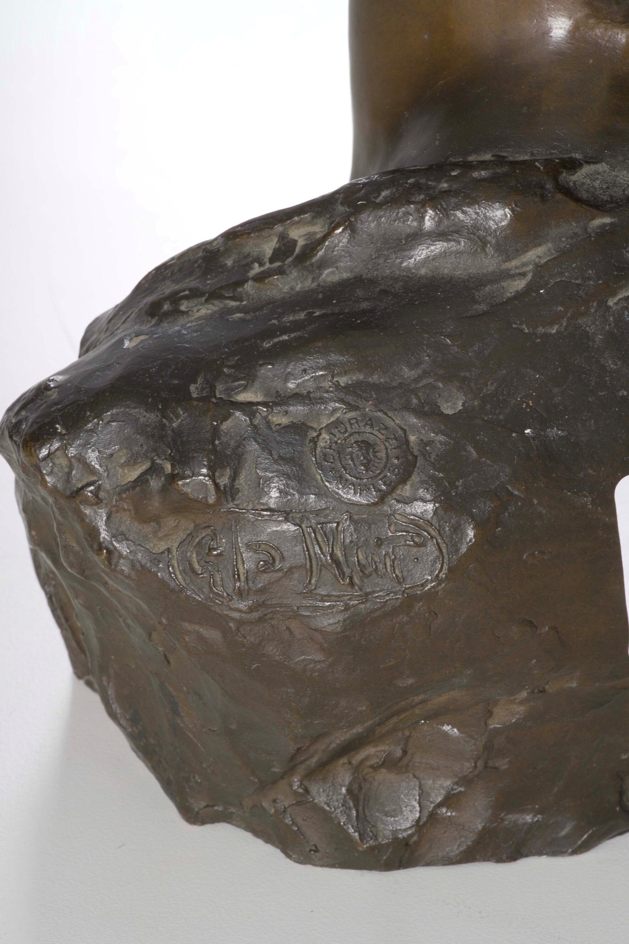 Scultore anonimo, Due scugnizzi in bronzo fuso e patinato