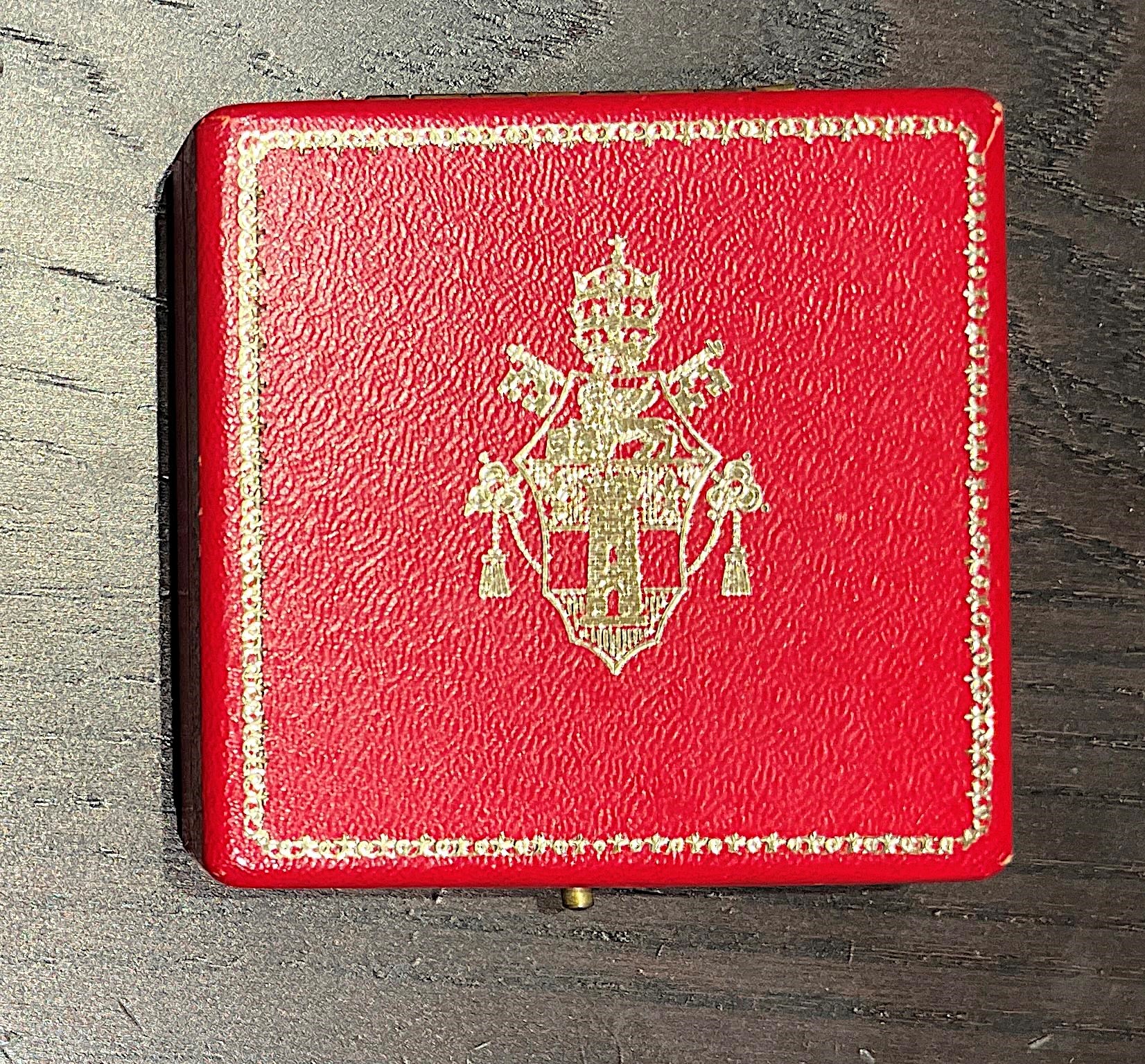 Giovanni XXIII, Medaglia in argento commemorativa dell'Enciclica Mater et Magistra, 1962