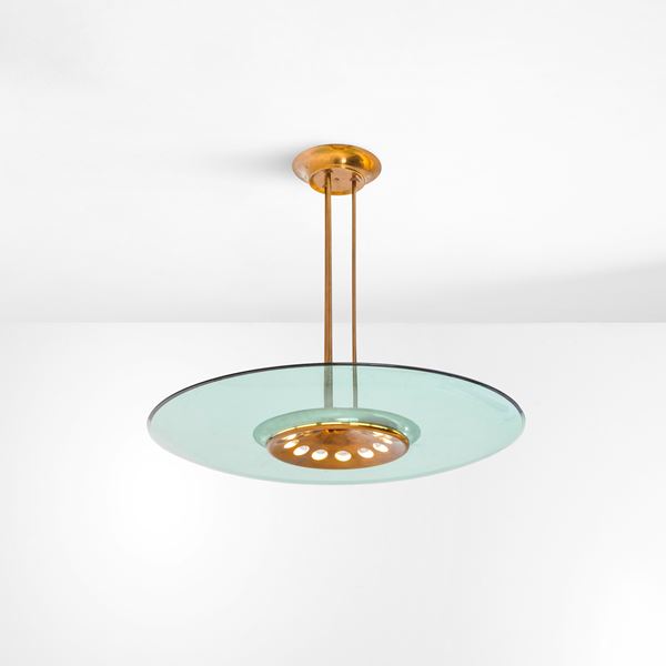 Max Ingrand - Lampada a sospensione mod. 1508