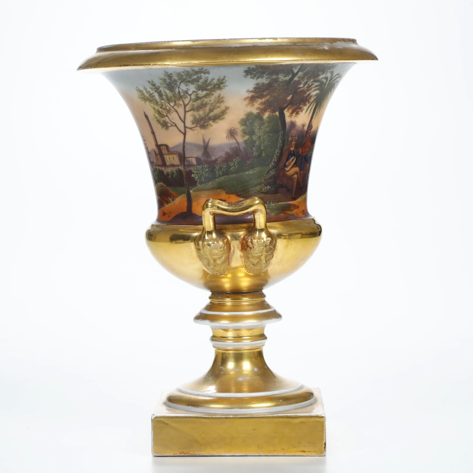 Italia, Vaso “Medici” in porcellana, secondo quarto del XIX secolo