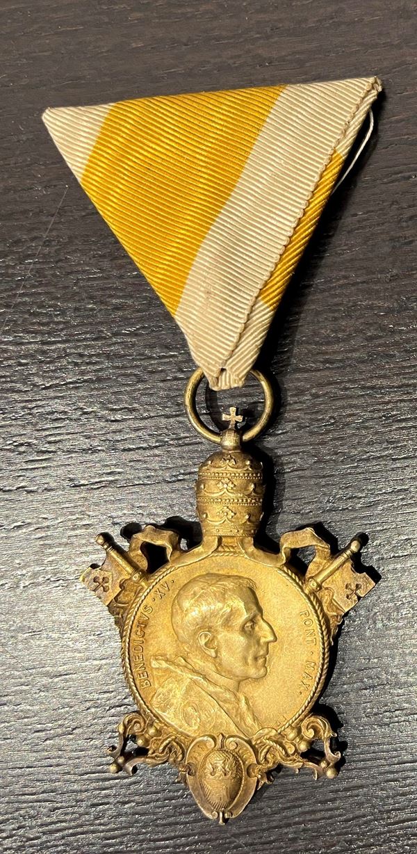 ROMA. BENEDETTO XV, 1914-1922. Onorificenza Benemerenti.