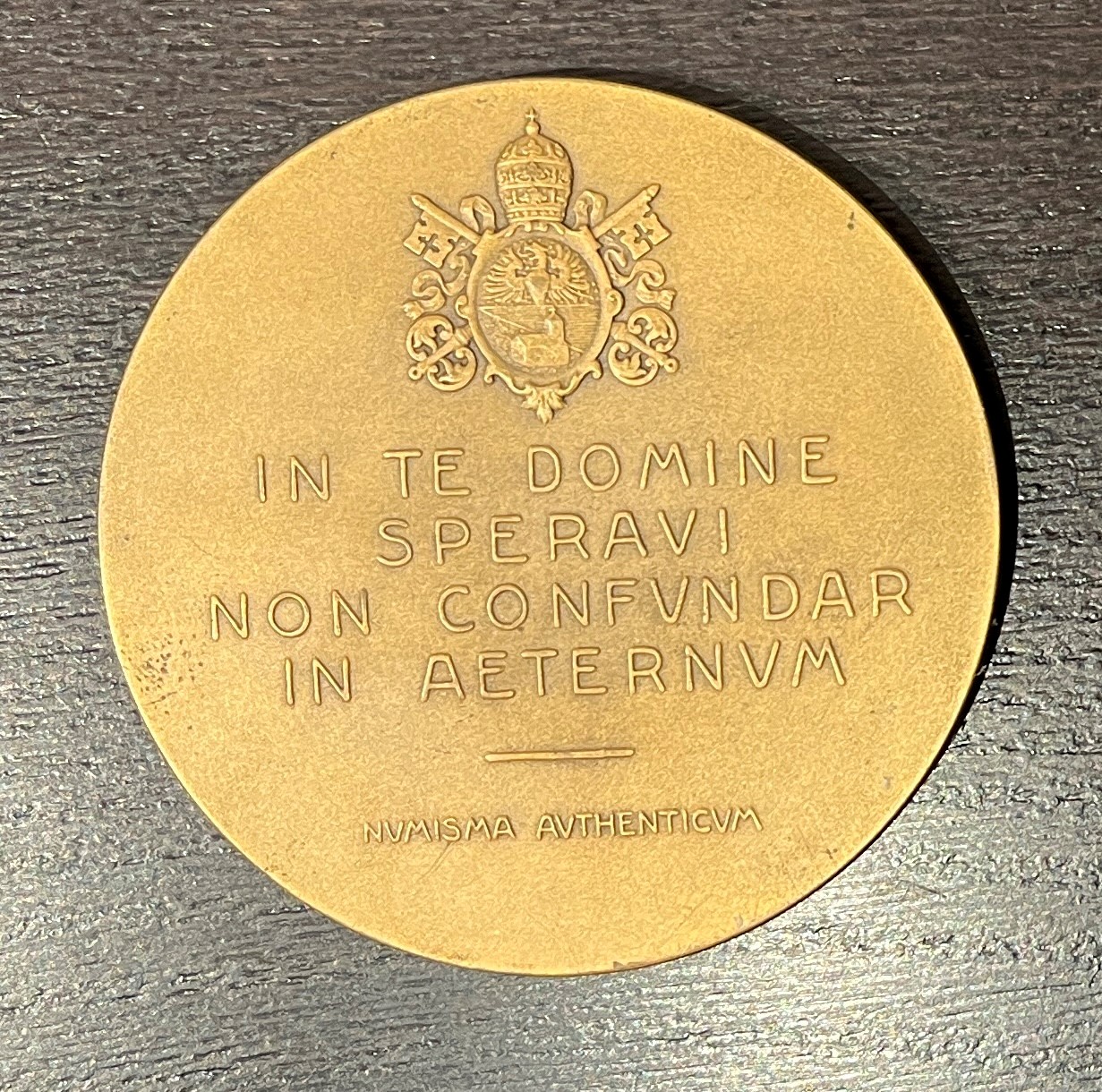 BENEDETTO XV, Medaglia in bronzo, Roma, 1914