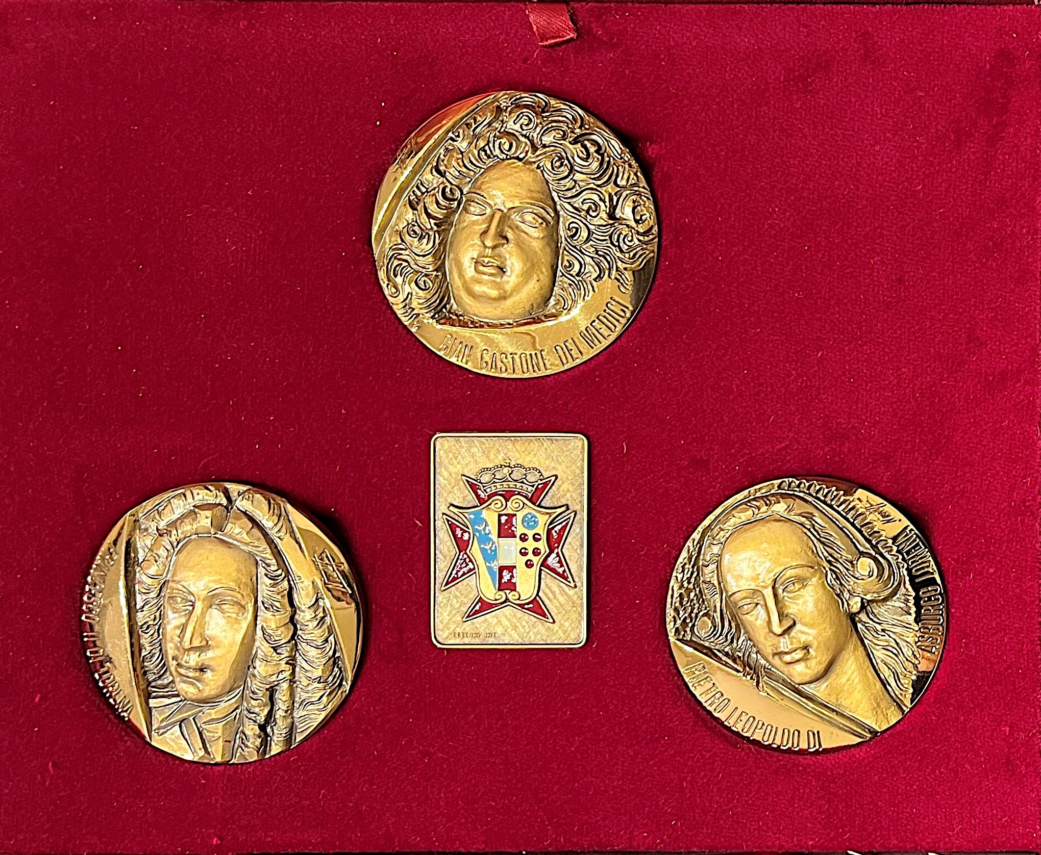 Circolo Numismatico Alfa Cure Firenze, Serie completa di dodici medaglie dei Granduchi di Toscana...