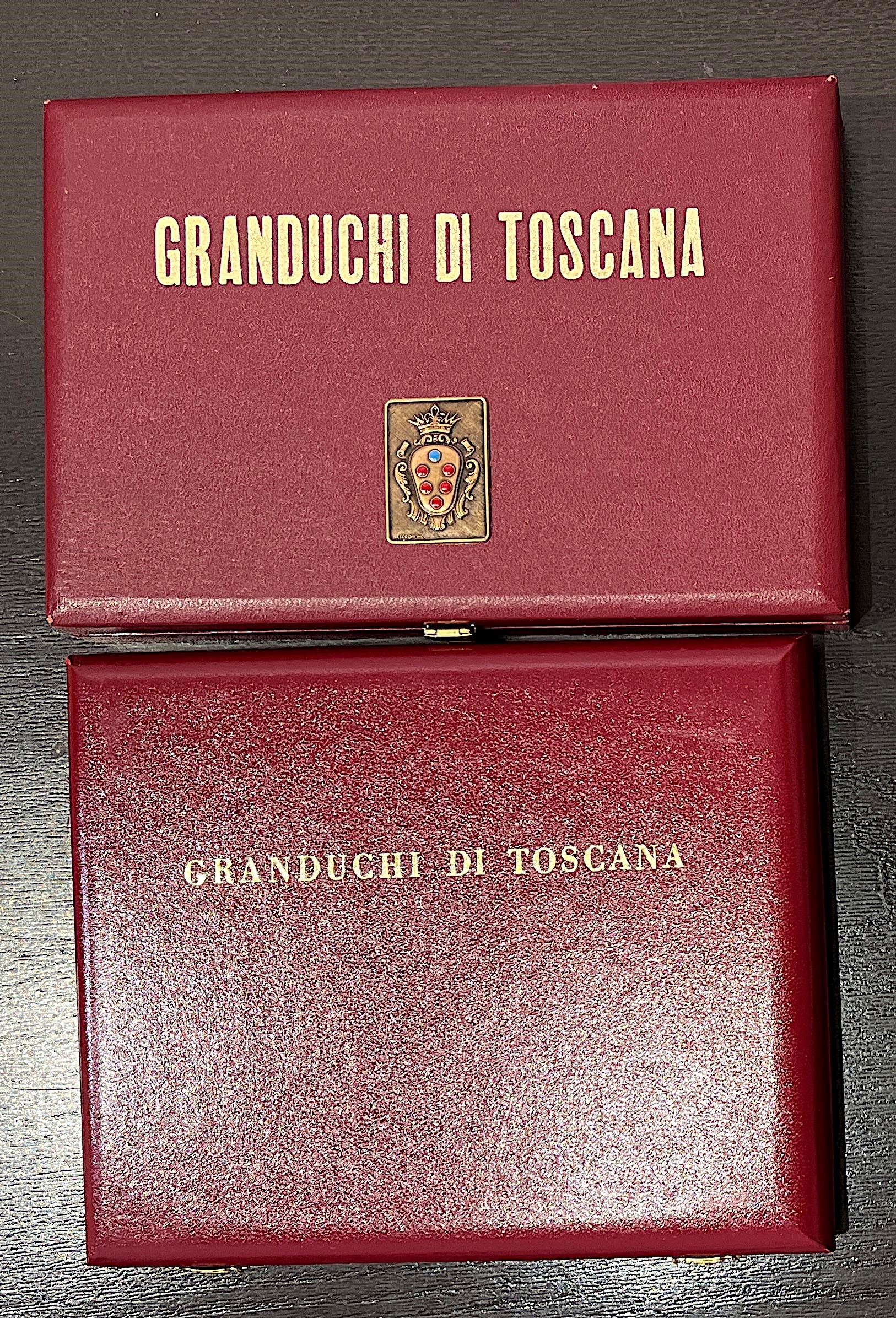 Circolo Numismatico Alfa Cure Firenze, Serie completa di dodici medaglie dei Granduchi di Toscana...