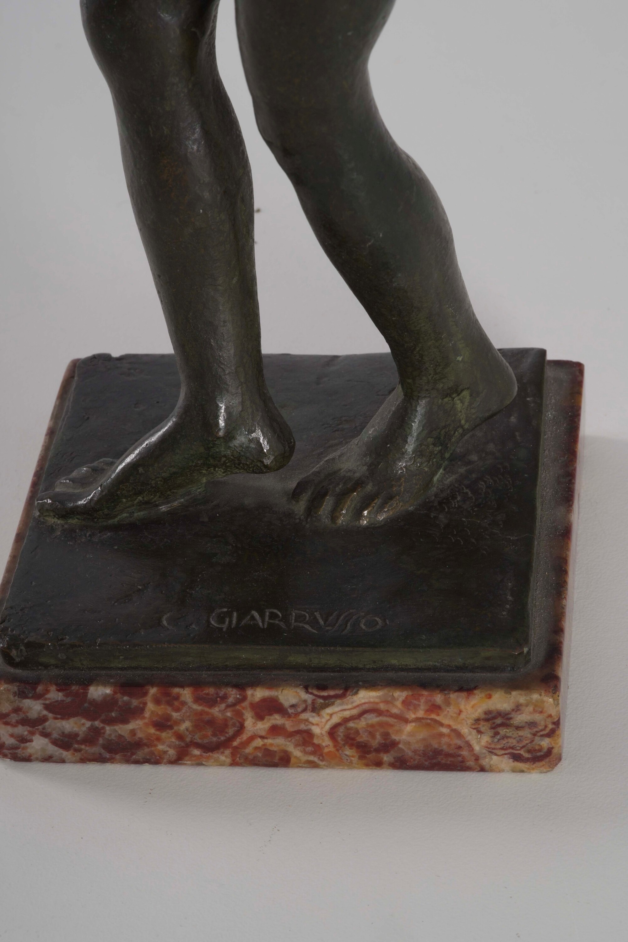 Fonditore del XX secolo, Presumibilmente Venere o Eva, scultura in bronzo brunito