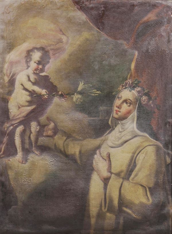 Scuola napoletana del XVIII secolo Beata Michelina