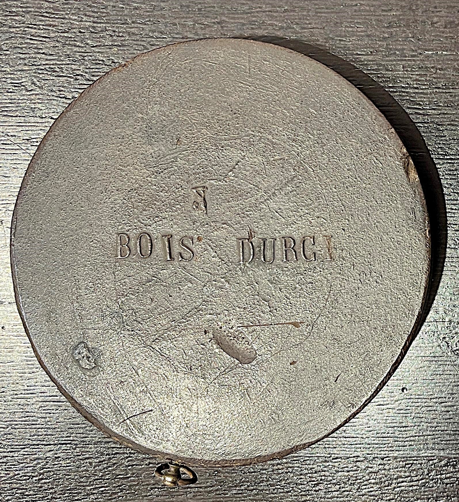Pio IX, Medaglia in bois durci, 1859, Stato Pontificio