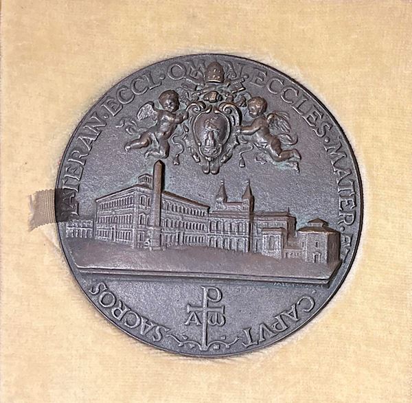 VATICANO. PIO XII, 1939-1958. Medaglia in bronzo 1939. Possesso del Laterano.