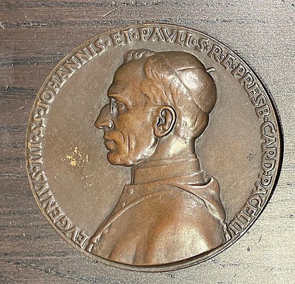 VATICANO. PIO XII, 1939-1958. Medaglia in bronzo 1929. Elezione a cardinale.