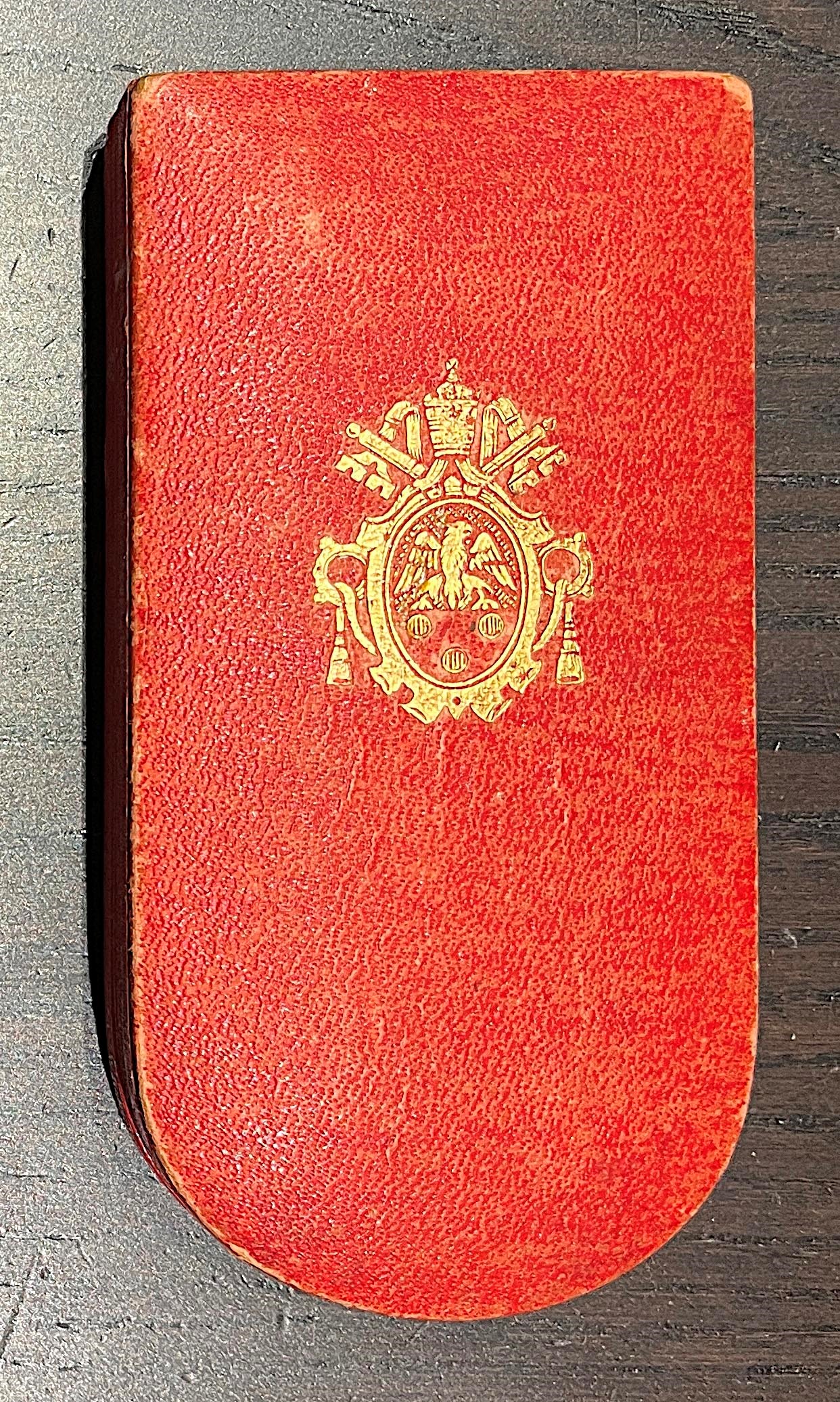 Leone XIII, Onorificenza Pro Ecclesia in bronzo dorato, 1888