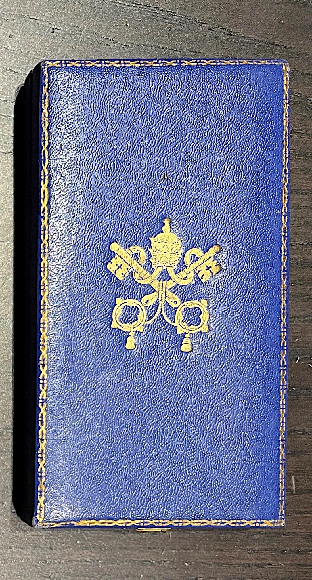 VATICANO, Onorificenza in bronzo dorato, 1950