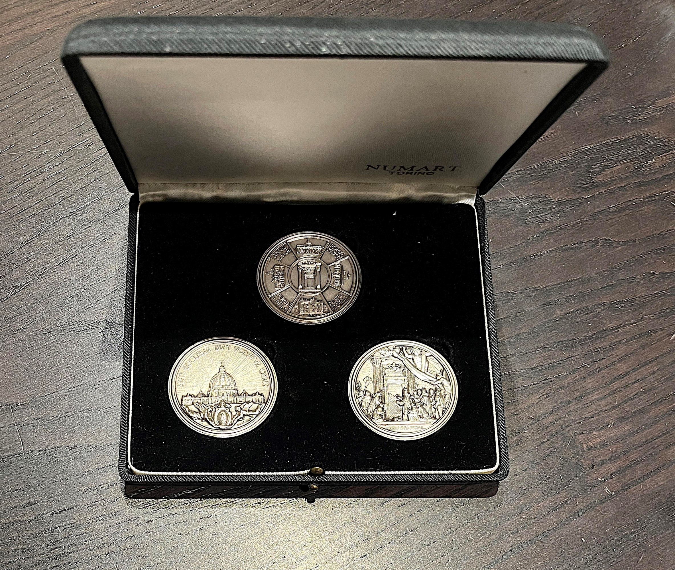 Vaticano, Medaglie d'argento del Santo Anno 1950, Pio XI (1922-1939)