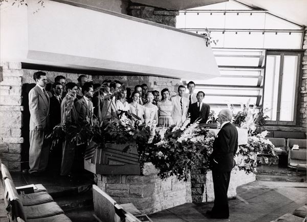 Autore Sconosciuto - Frank Lloyd Wright e i suoi allievi, First Unitarian Church