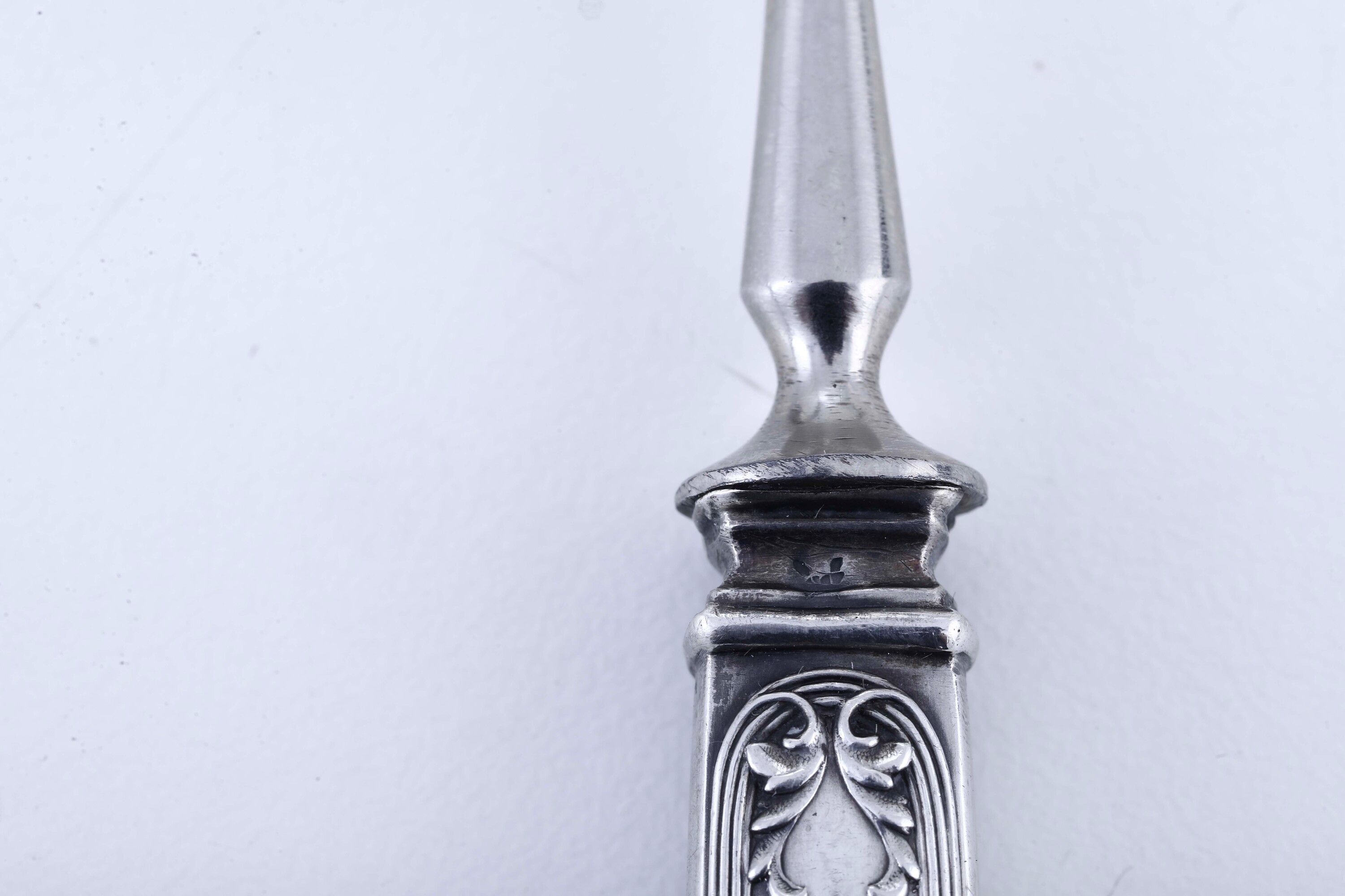 Servizio da dolce, argenteria italiana della prima metà del XX secolo, argento fuso e sagomato