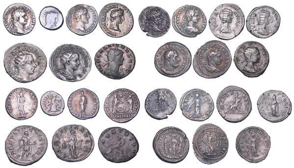 SHIPPING ONLY IN ITALY. IMPERO ROMANO. Lotto di quattordici monete.