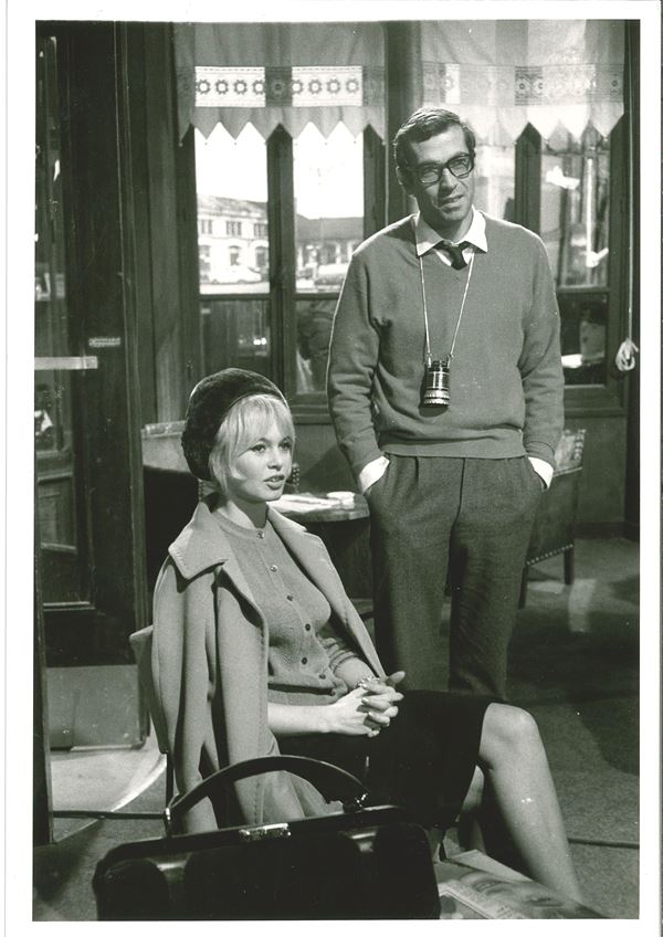 Giancarlo Botti - Brigitte Bardot e Roger Vadim, scena tratta dal film "Il riposo del guerriero"