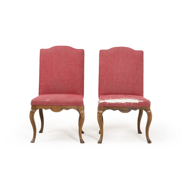 Coppia di sedie Luigi XIV. XVIII secolo