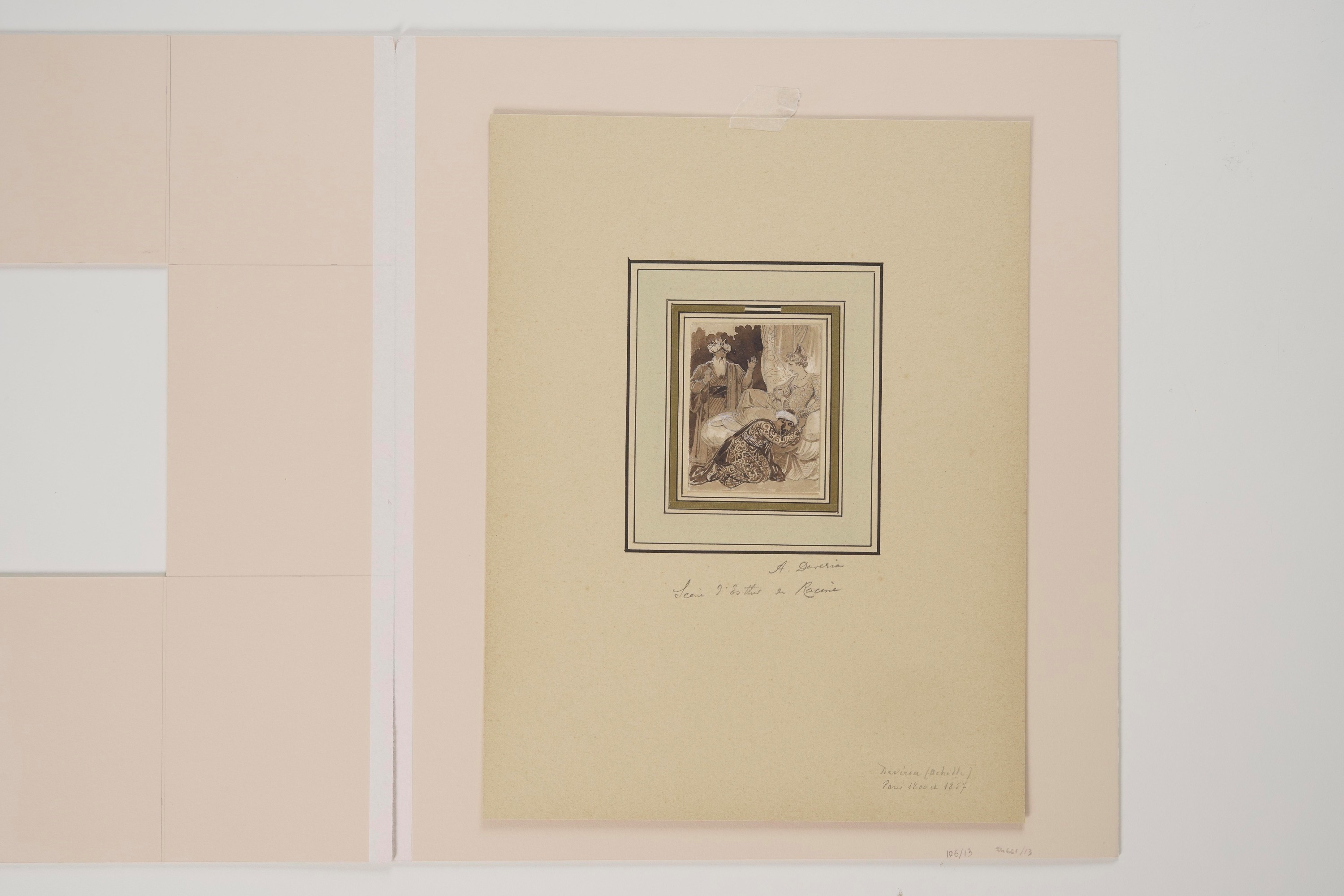 A. Deveria Scene D’esther Racine