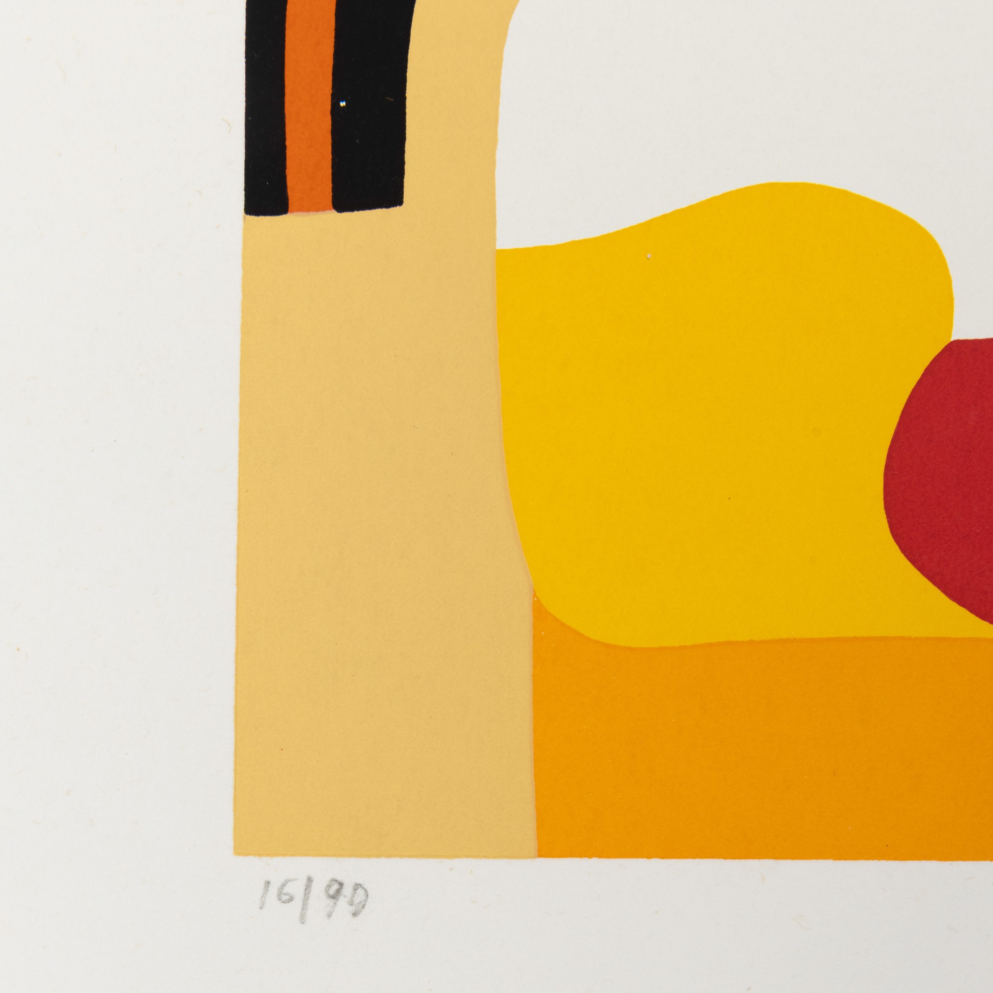 Alberto Burri - Serigrafia 3E, serigrafia