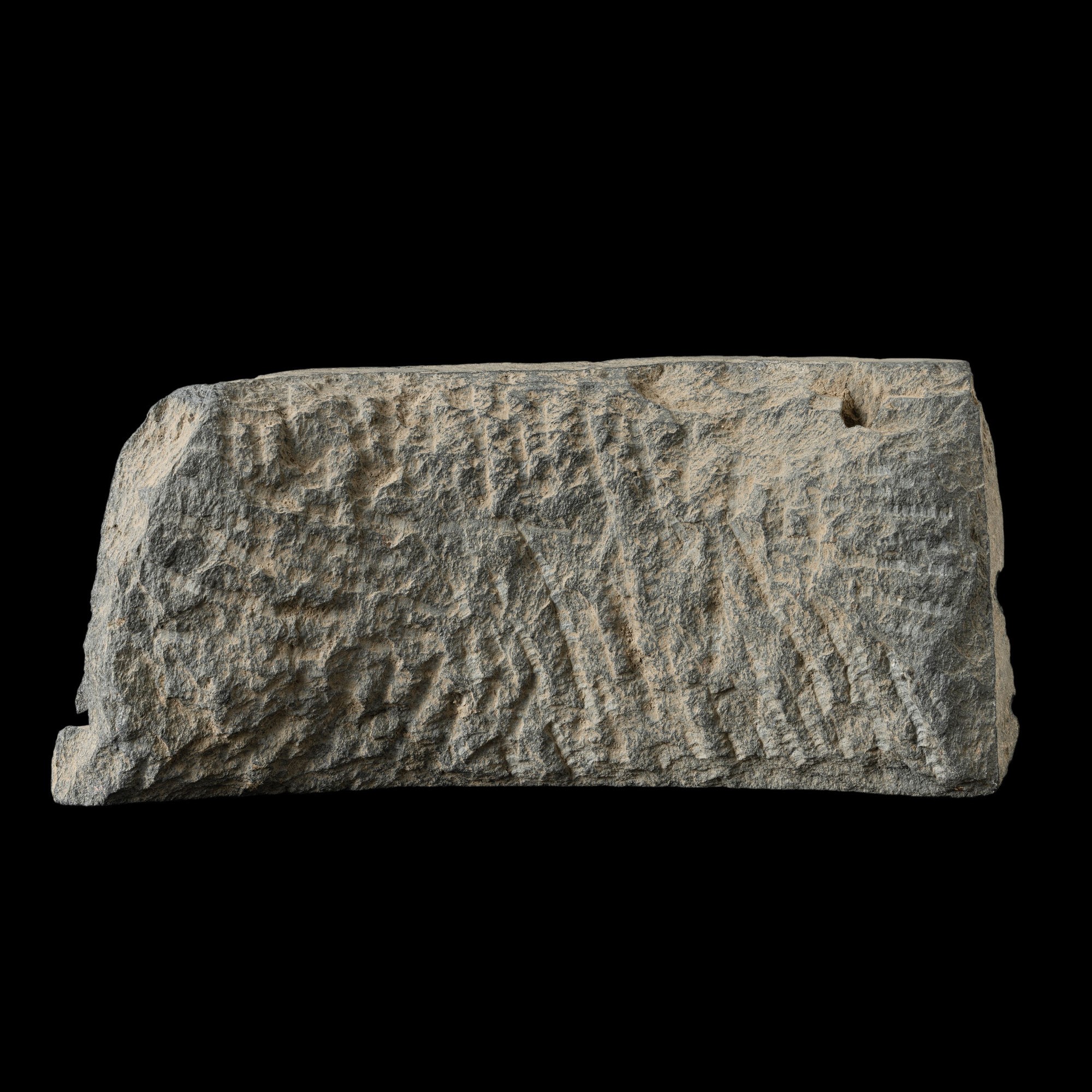 Gandhara (V secolo), Fregio scolpito in scisto con Buddha e discepoli