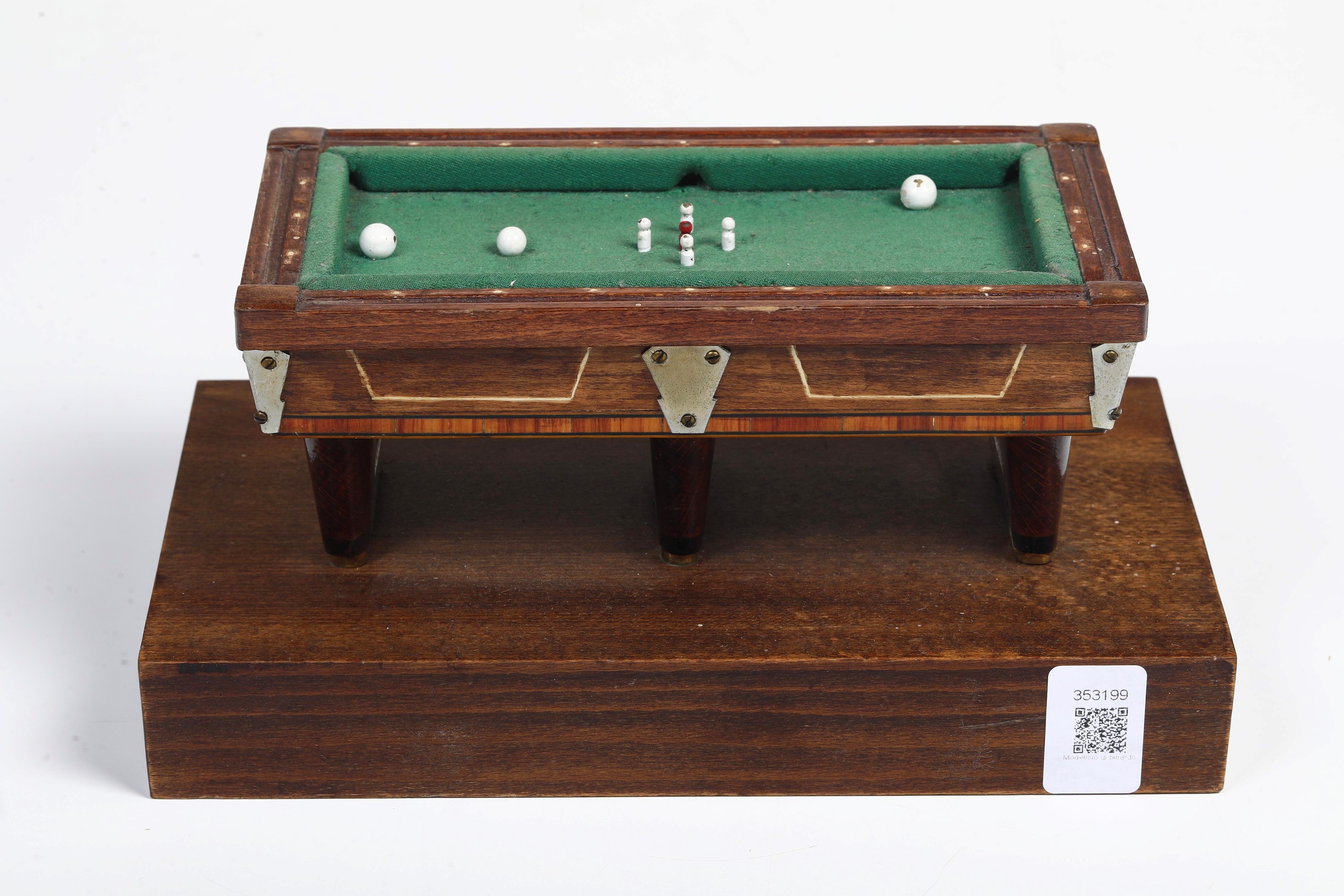 Modellino di biliardo "Ursus". XX secolo