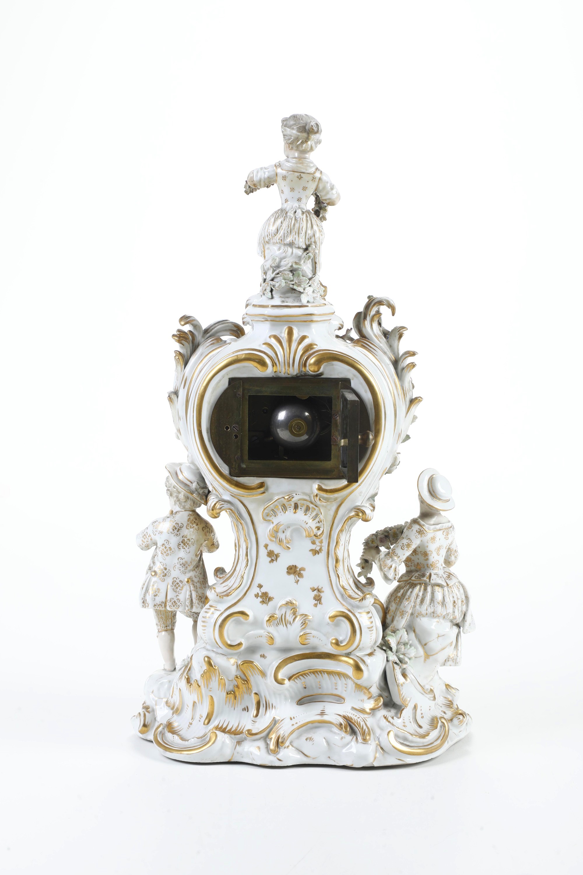 Orologio da camino. Meissen, verso il 1900.